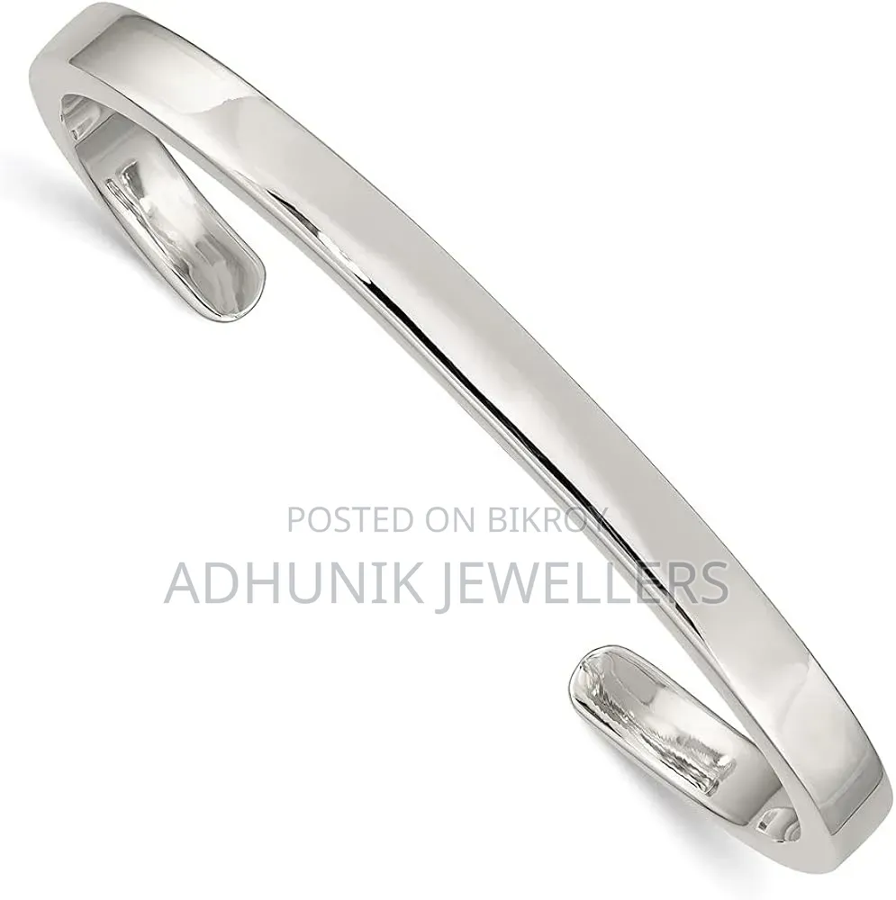 925/21k 100% Pure Silver Mens Bracelet.