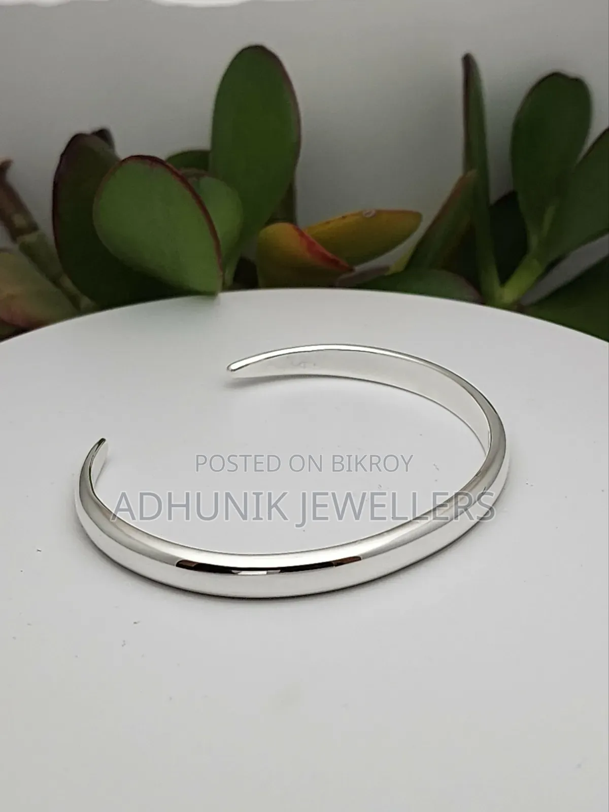 925/21k 100% Pure Silver Mens Bracelet.