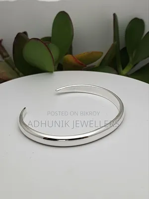 925/21k 100% Pure Silver Mens Bracelet.
