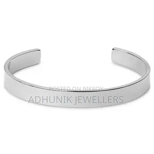 925/21k 100% Pure Silver Mens Bracelet.