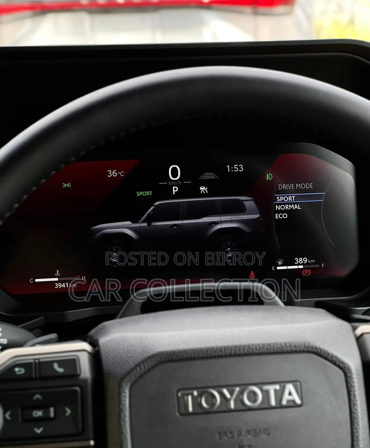 New Toyota Land Cruiser Prado 2.7 2025 Black