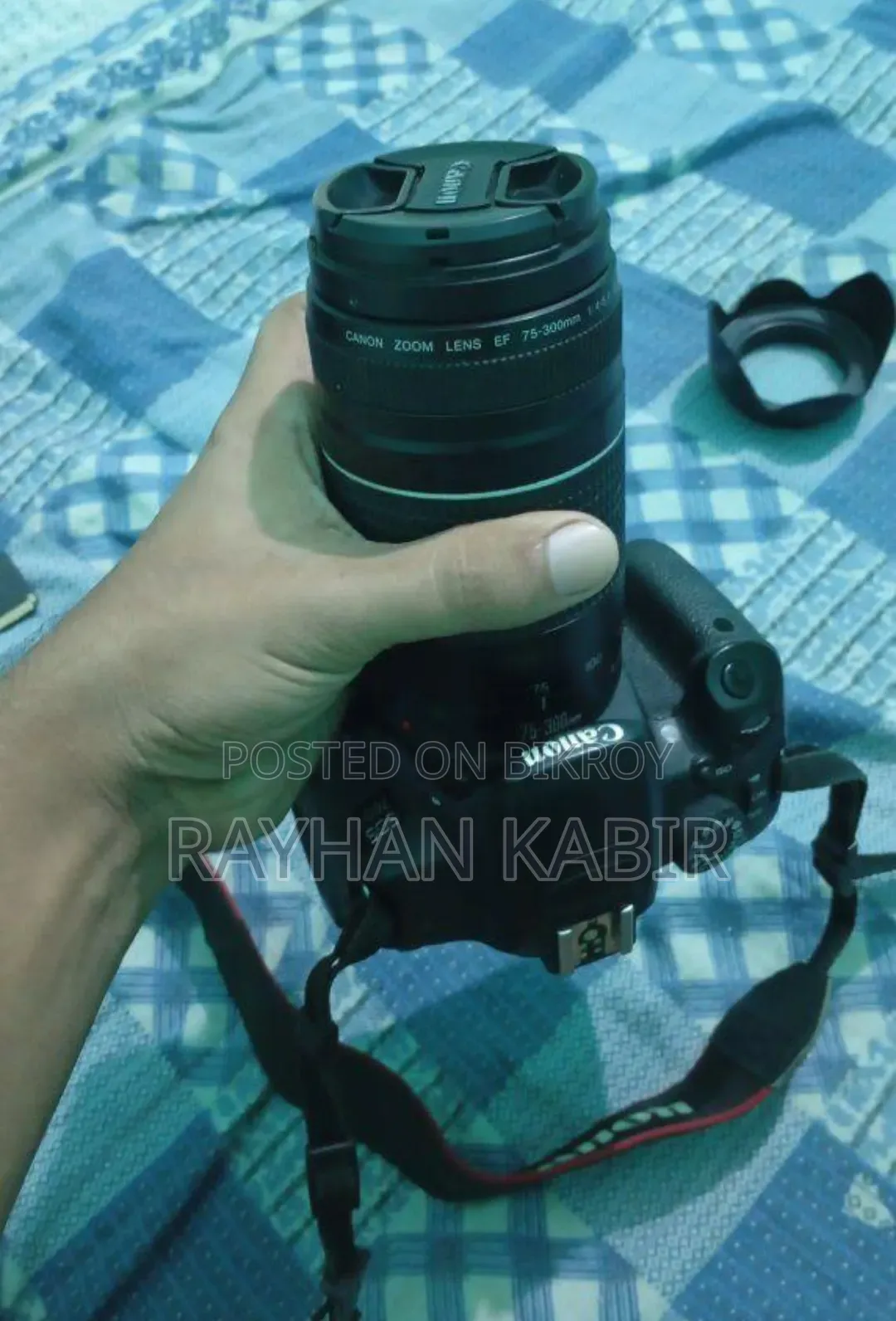 Canon 700D + 75-300mm Lens