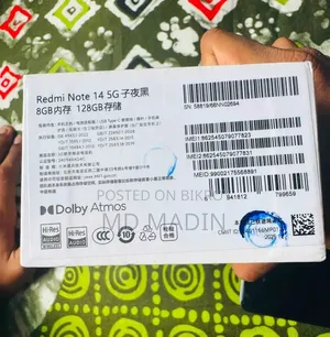 Xiaomi Redmi Note 14 4G 128 GB Black
