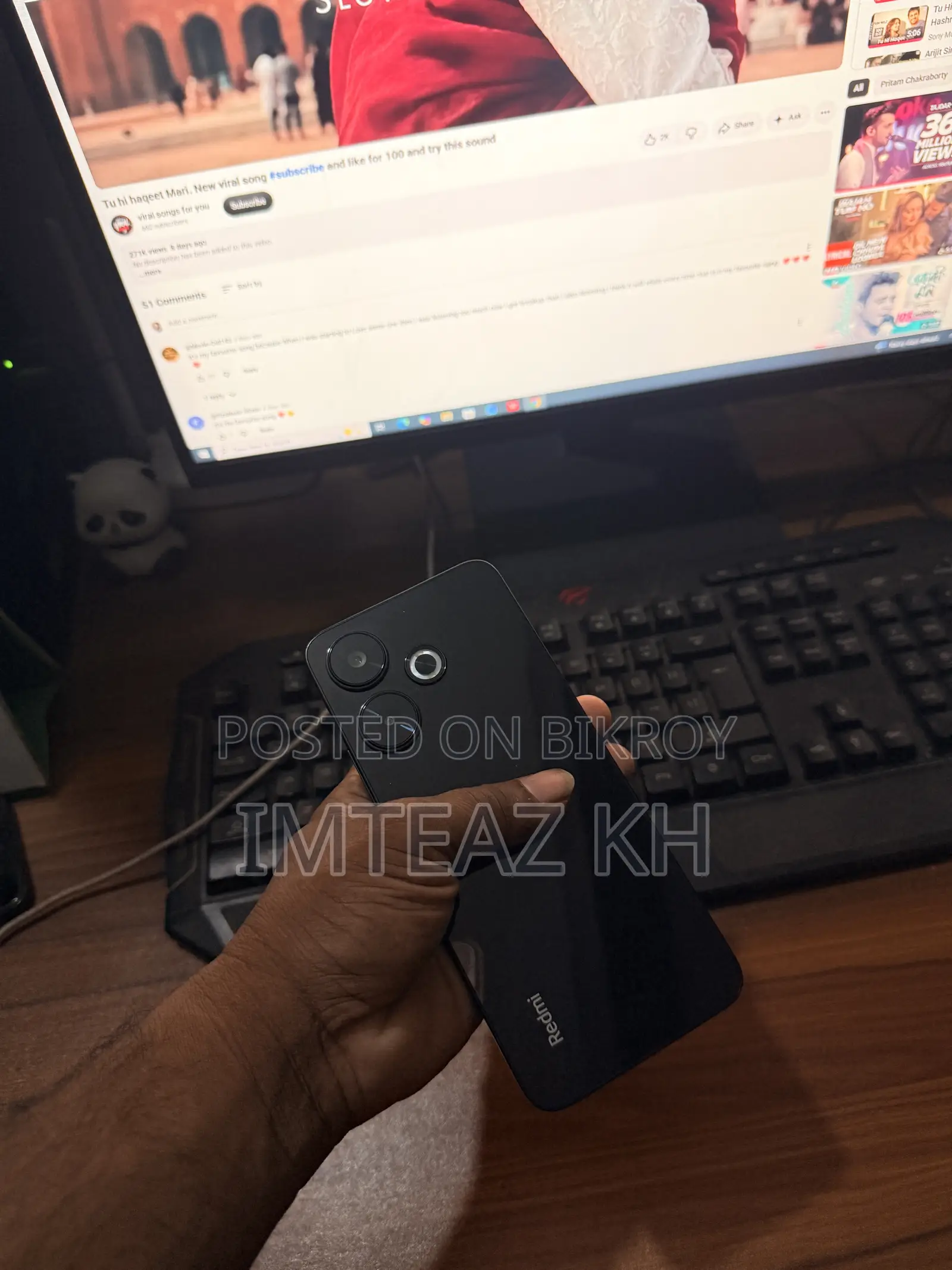 শাওমি রেডমি ১৩ ১২৮ জিবি ব্ল্যাক