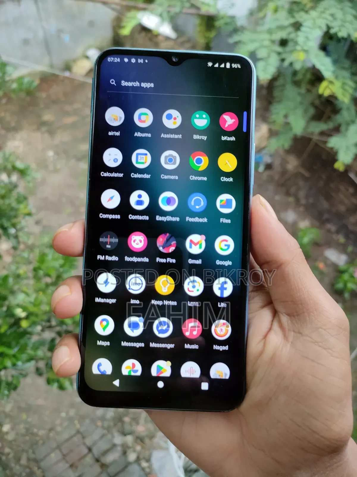 New Vivo Y20 64 GB Blue