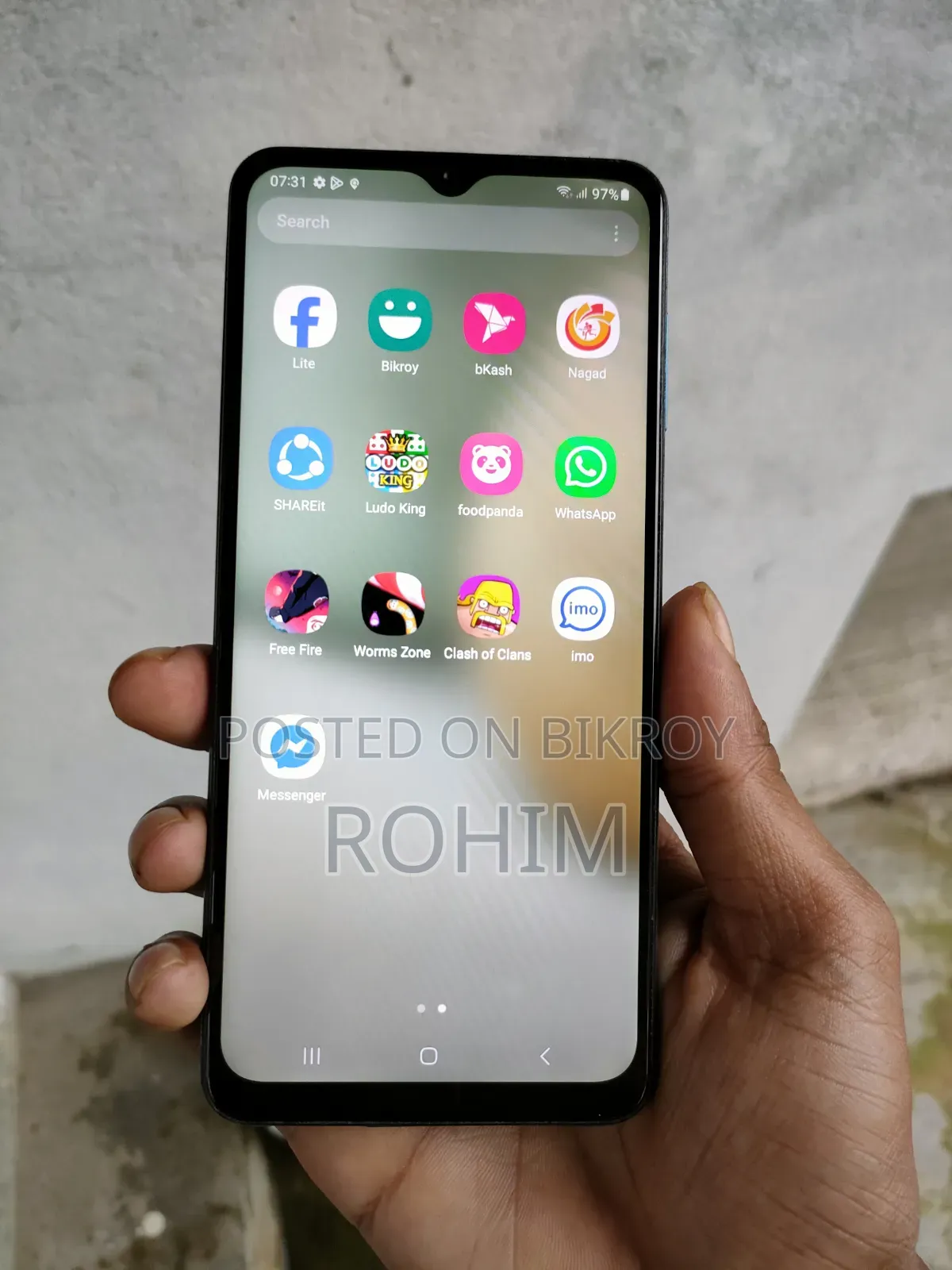 নতুন স্যামসাং গ্যালাক্সি এ২০ ৩২ জিবি ব্লু
