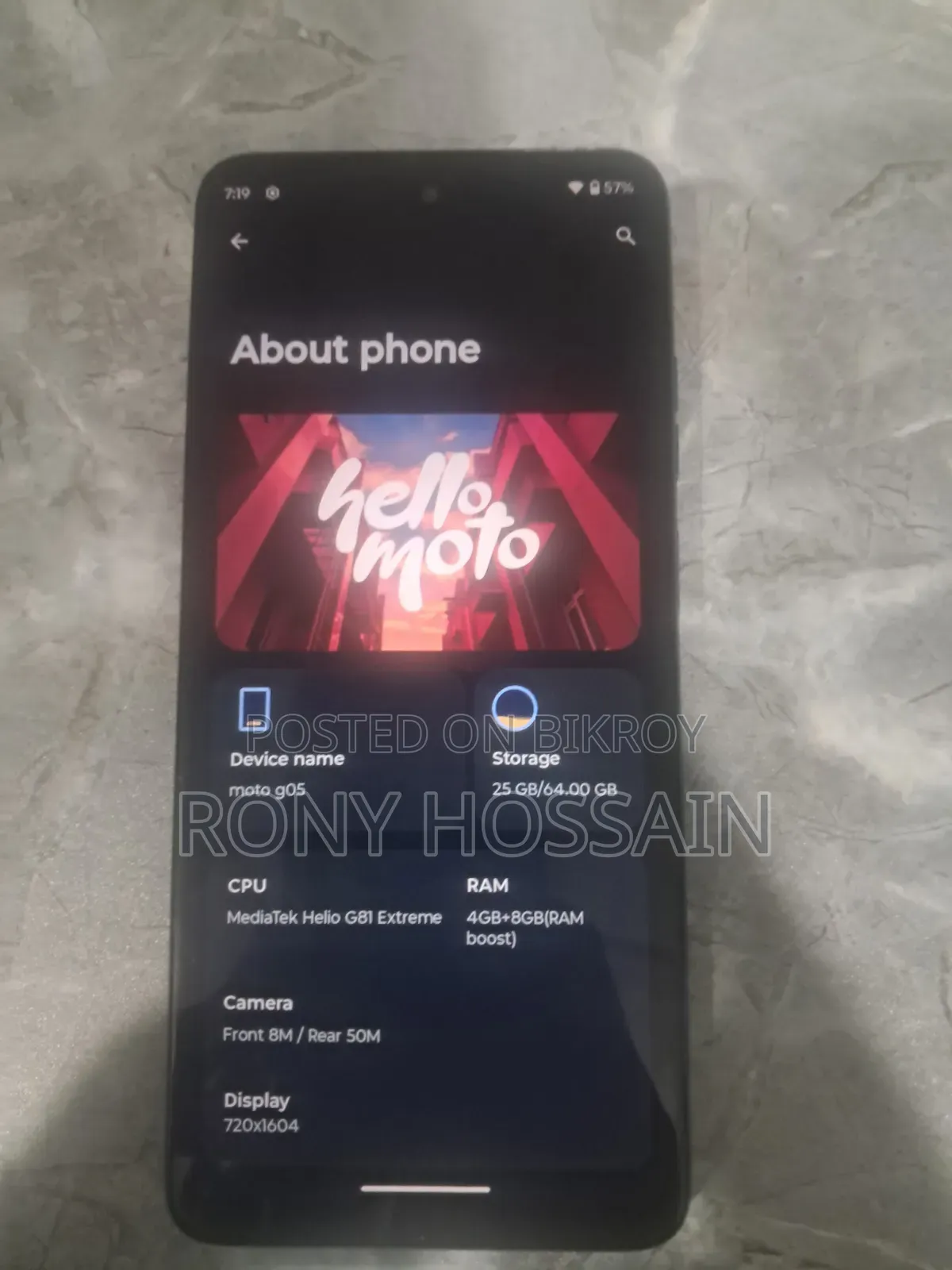 Motorola Moto G05 64 GB