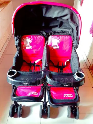 Twin Baby Carrier Trolley