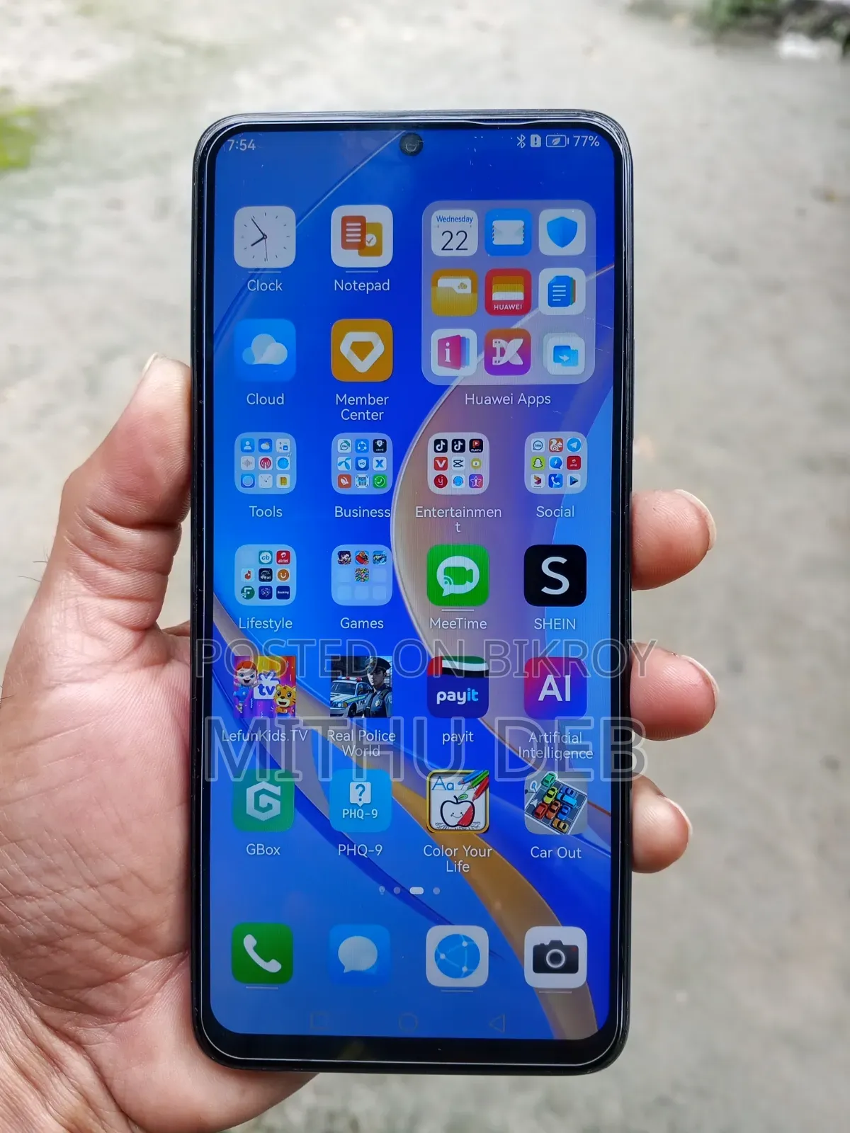 Huawei Nova Y90 128 GB Blue