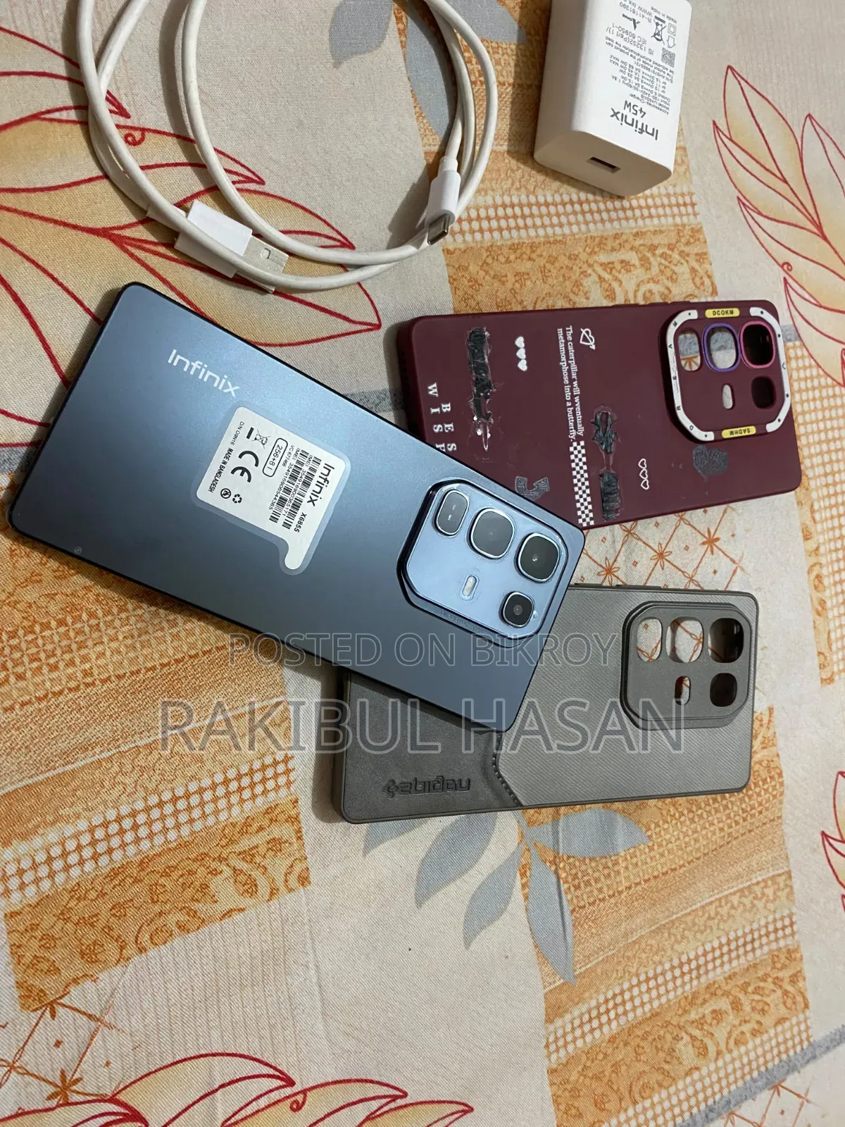 ইনফিনিক্স নোট ৫০ প্রো ২৫৬ জিবি কালো