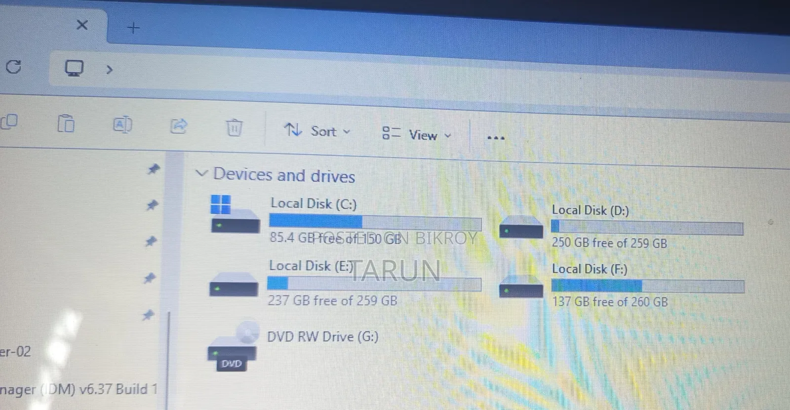 ল্যাপটপ HP 15-Da3007nia 128GB ইন্টেল কোর I3 HDD+SSD 1T