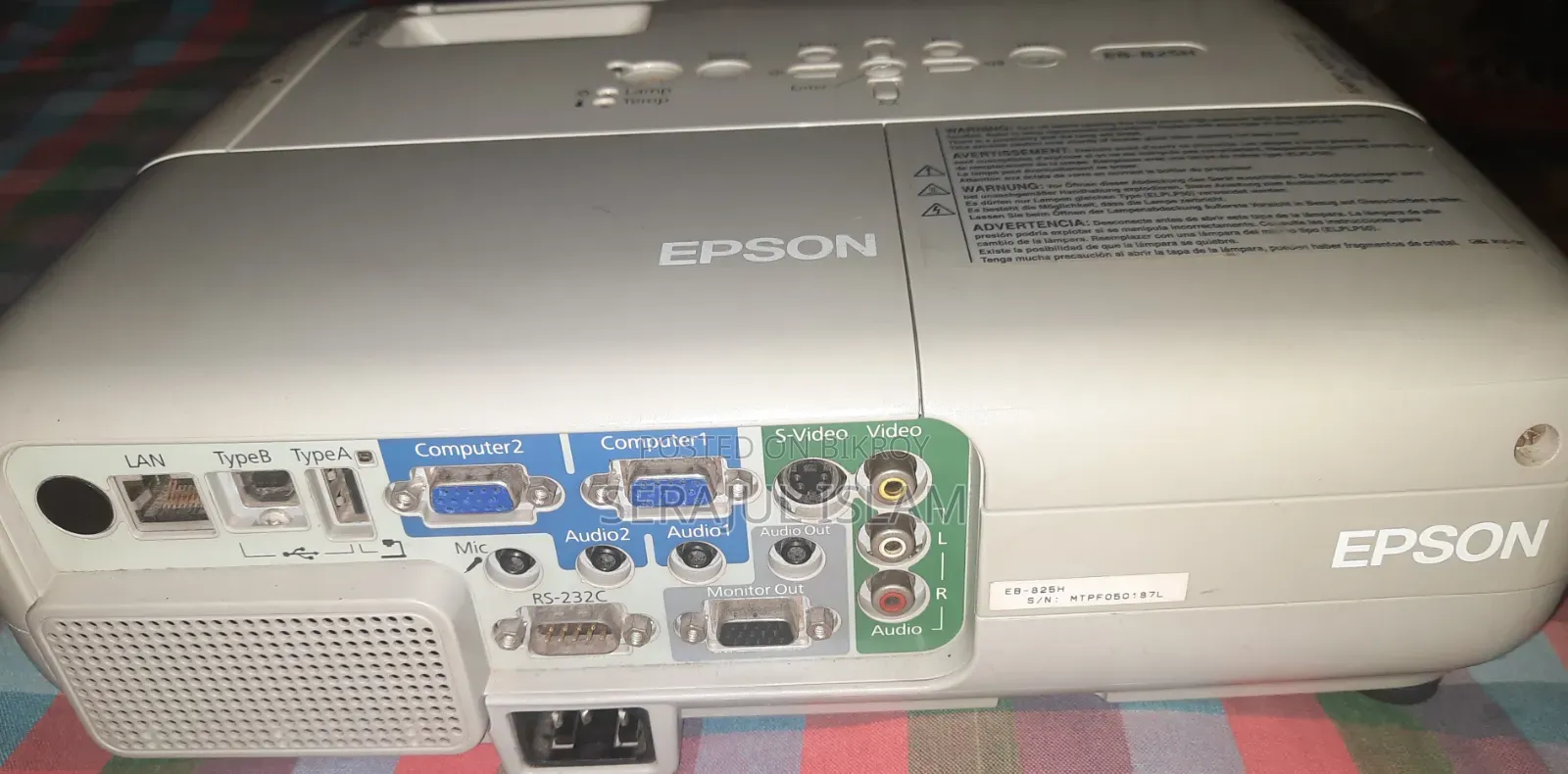EPSON EB 825 H Projector Sale