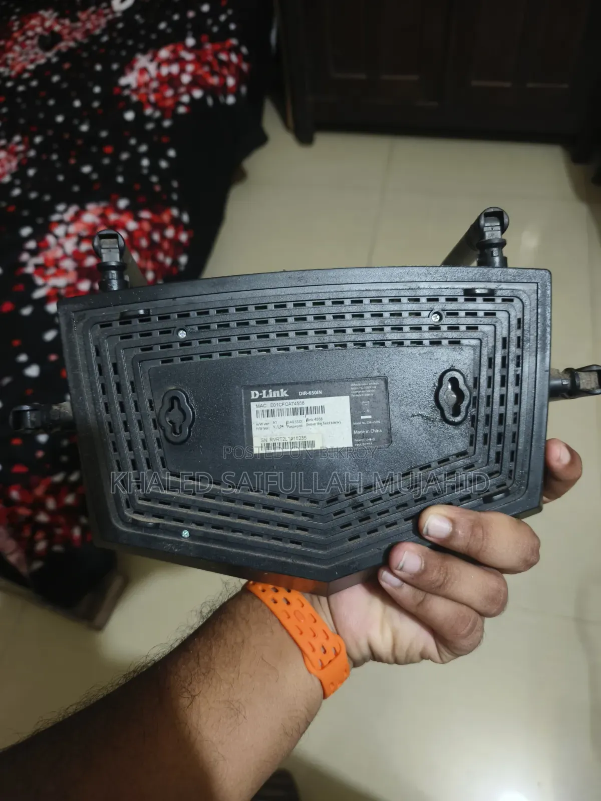 D-Link DIR-650IN N300 Wireless Router.