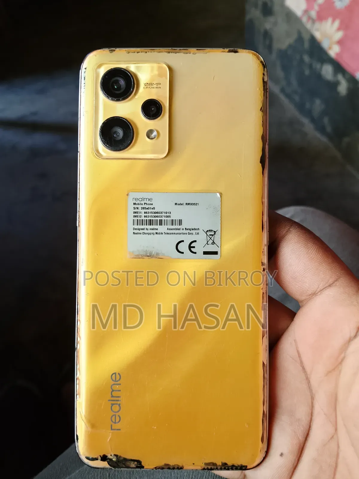 Realme 9 128 GB Gold
