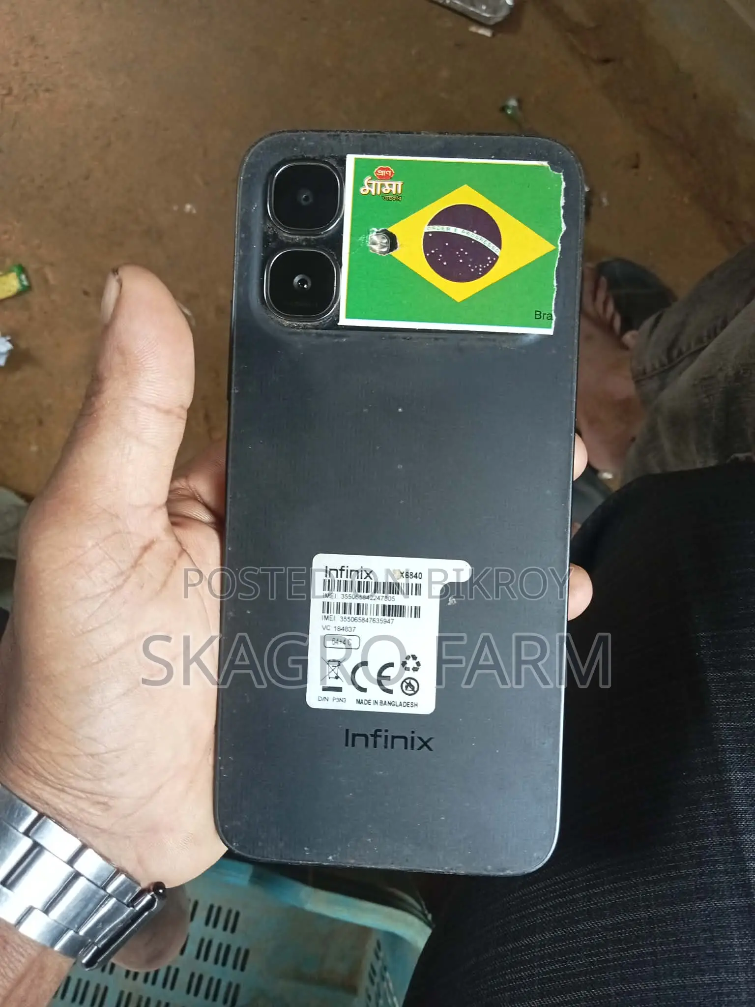 Infinix Smart 20 64 GB Black