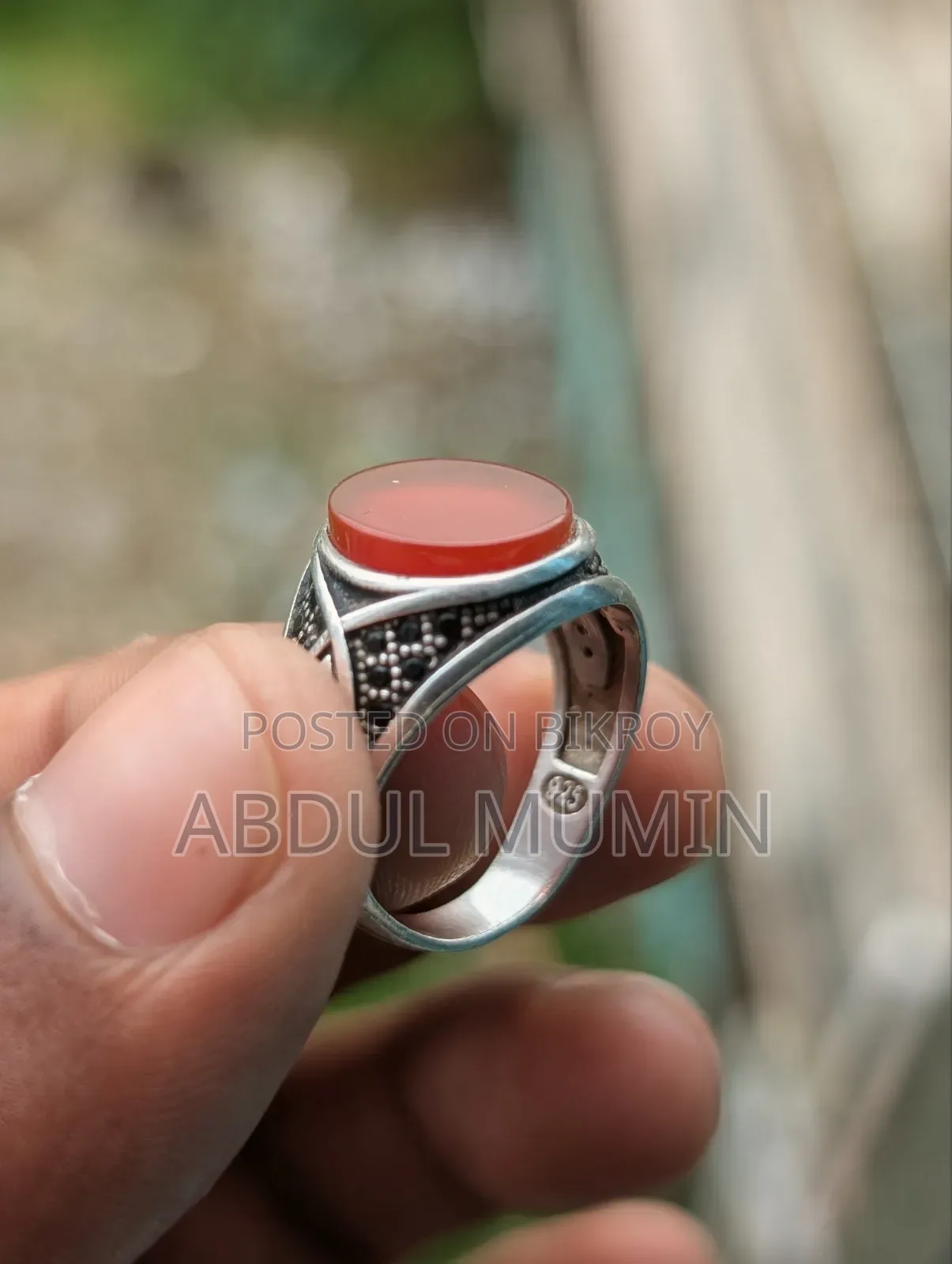Men's Original Italian Silver Ring