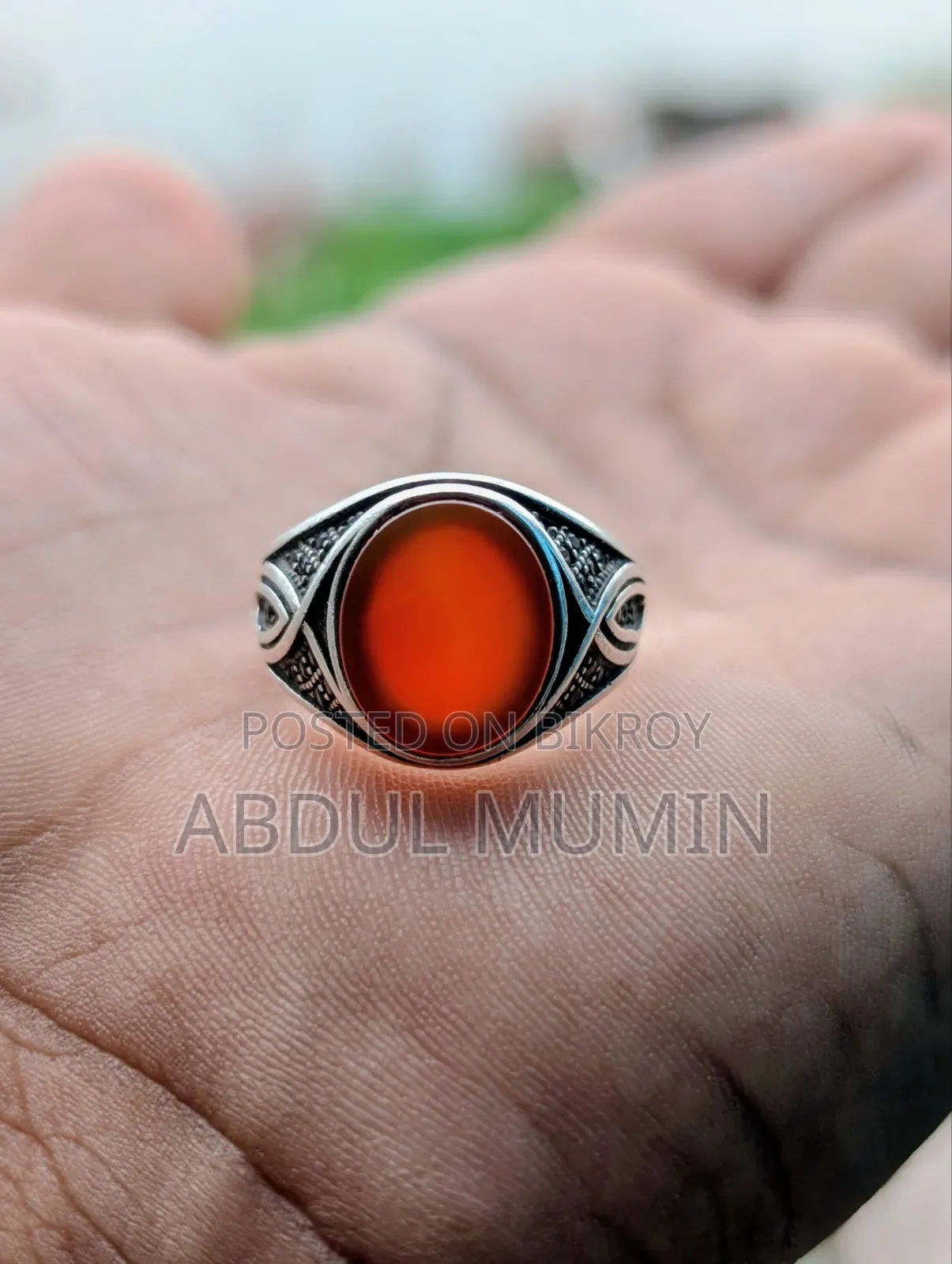 Men's Original Italian Silver Ring