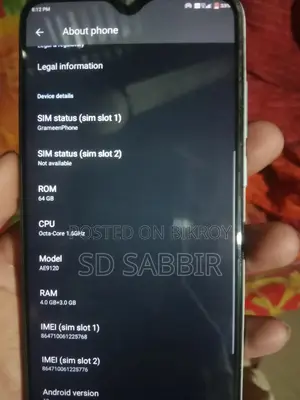 Benco V90 64 GB Blue