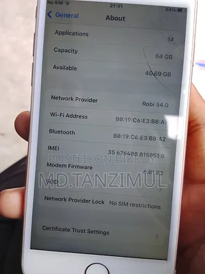 Apple iPhone 8 64 GB Rose Gold