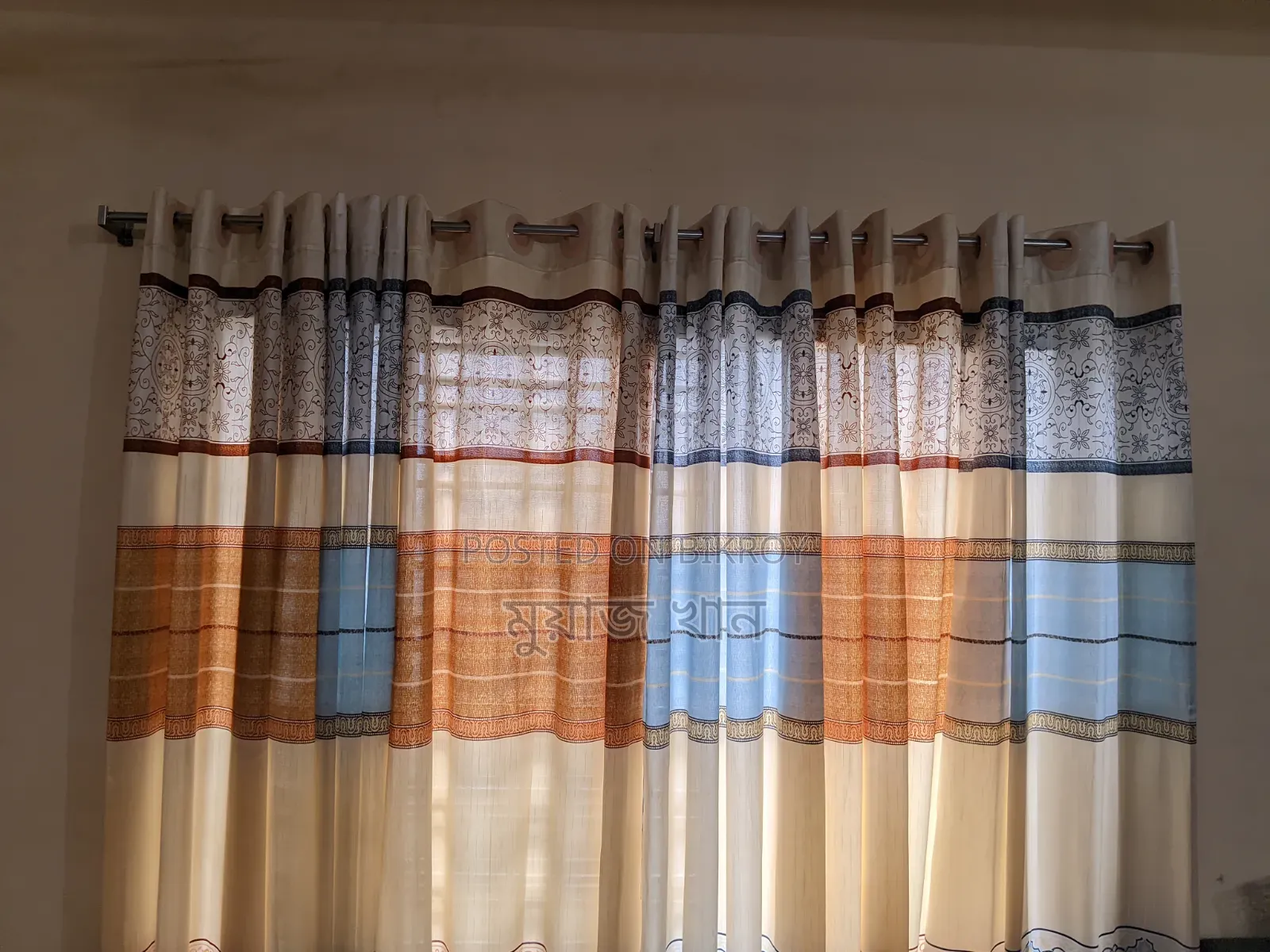 Curtain Per Piece /- (3 Designs)