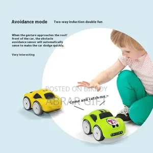 Smart Sensor Mini Car - বাচ্চাদের ফলো মোড রিমোট গাড়ি (রিচার্জেবল)