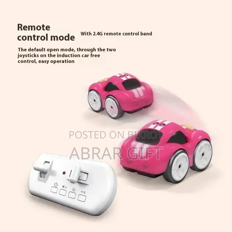 Smart Sensor Mini Car - বাচ্চাদের ফলো মোড রিমোট গাড়ি (রিচার্জেবল)