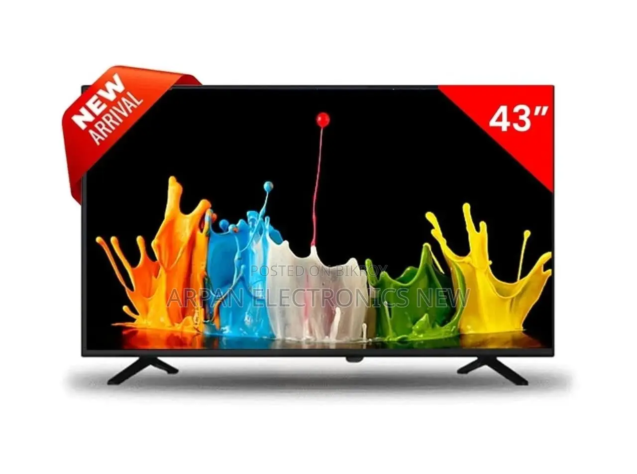 Voice Control Smart TV (5 Years Guaranty) INCHE 43'' Android