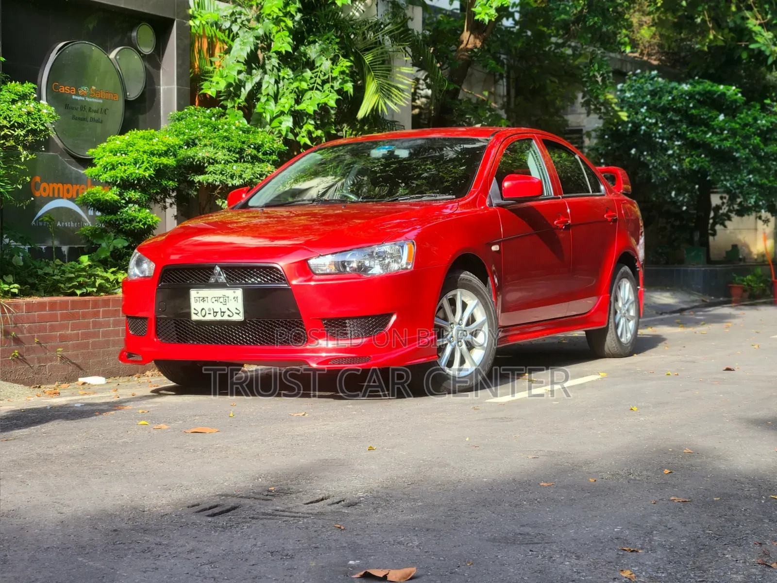 Mitsubishi Lancer 2016 Red