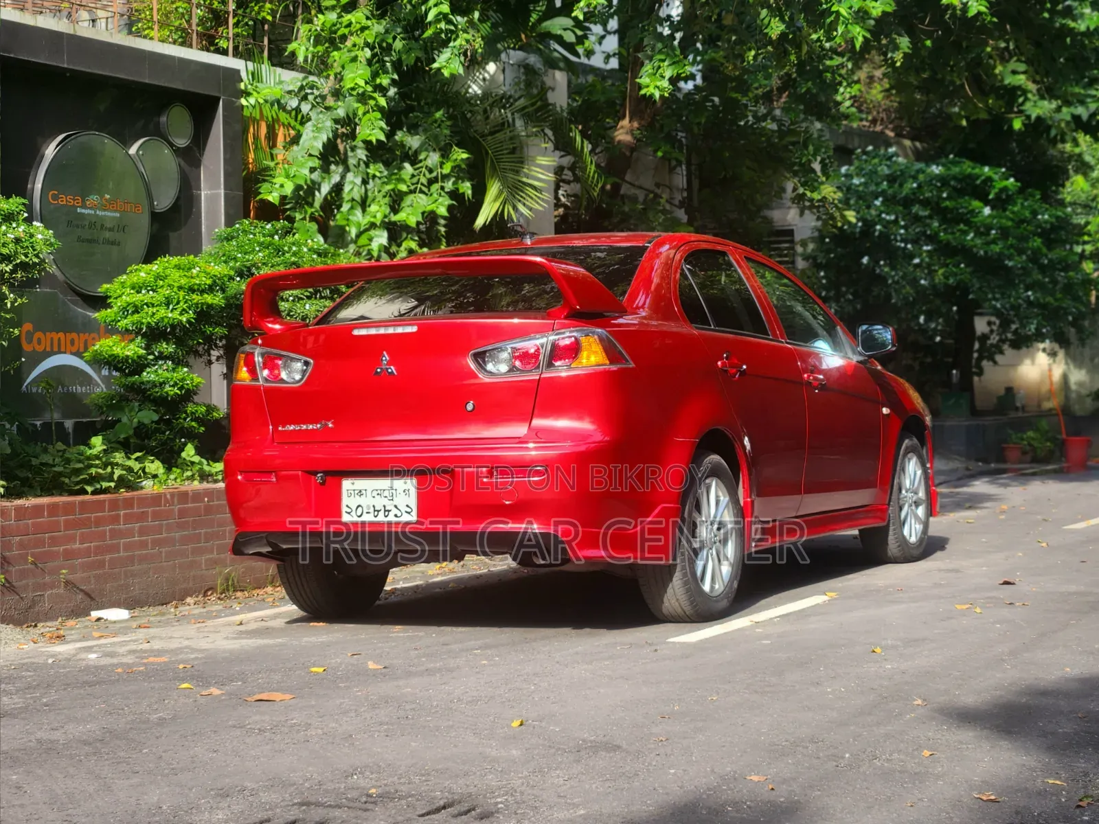 Mitsubishi Lancer 2016 Red