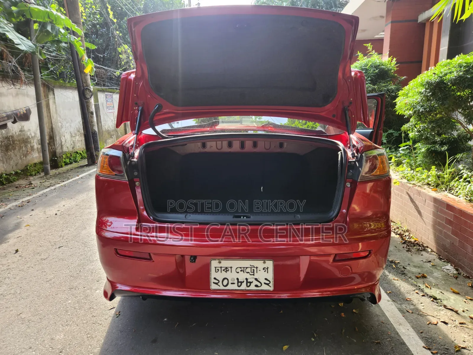Mitsubishi Lancer 2016 Red