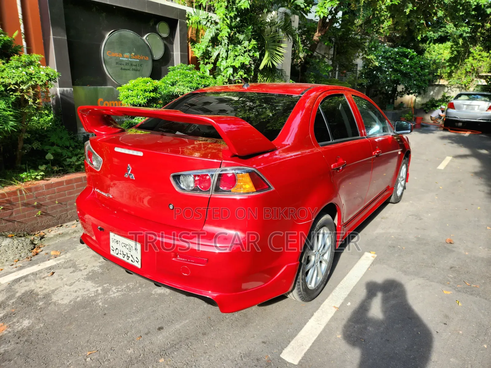 Mitsubishi Lancer 2016 Red