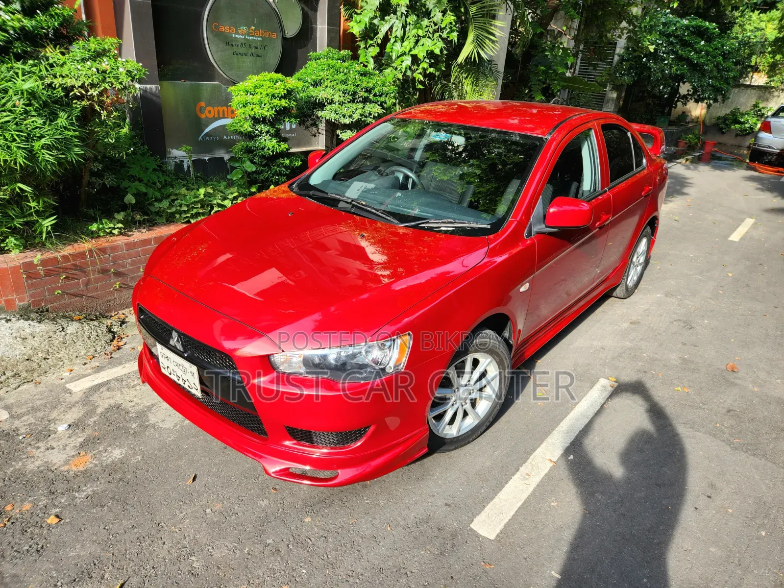 Mitsubishi Lancer 2016 Red