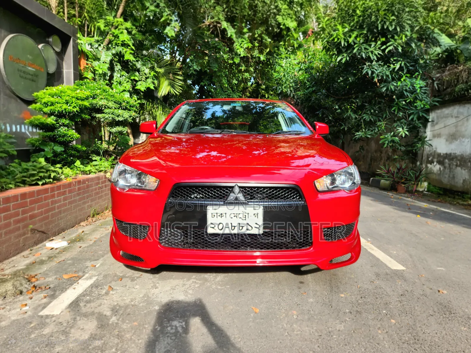 Mitsubishi Lancer 2016 Red