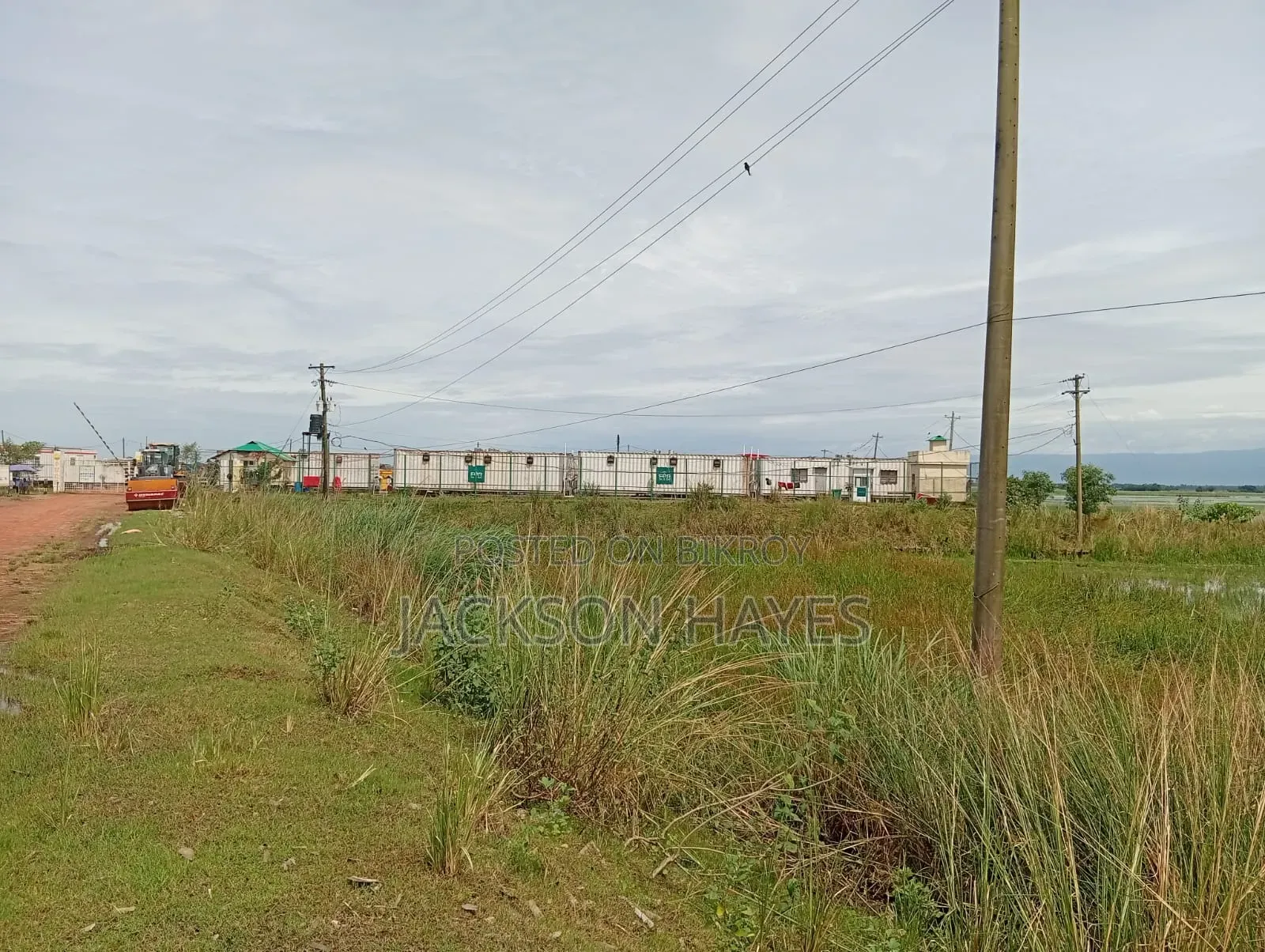 Plot suitable for establishing industry for sale.