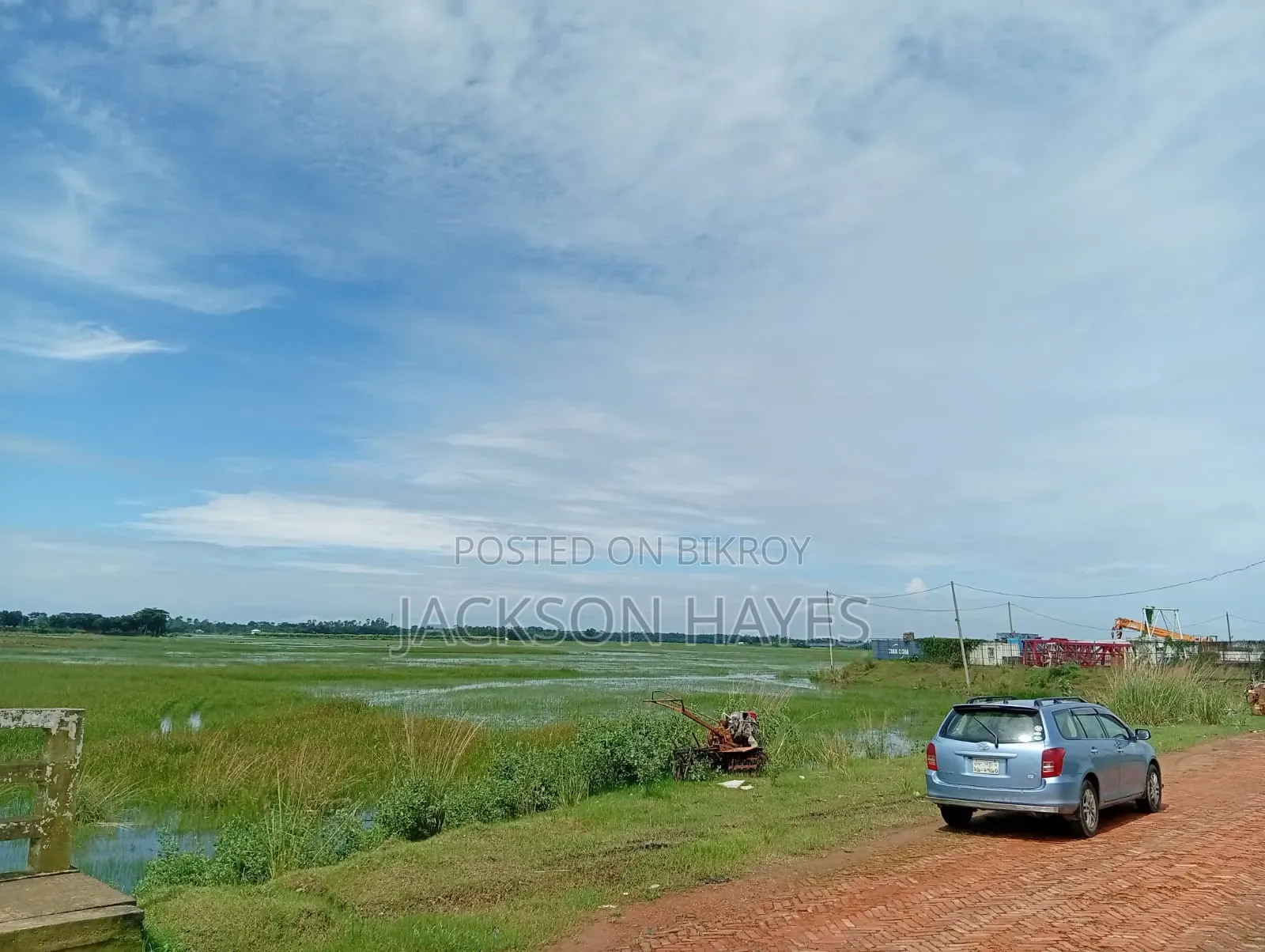 Plot suitable for establishing industry for sale.
