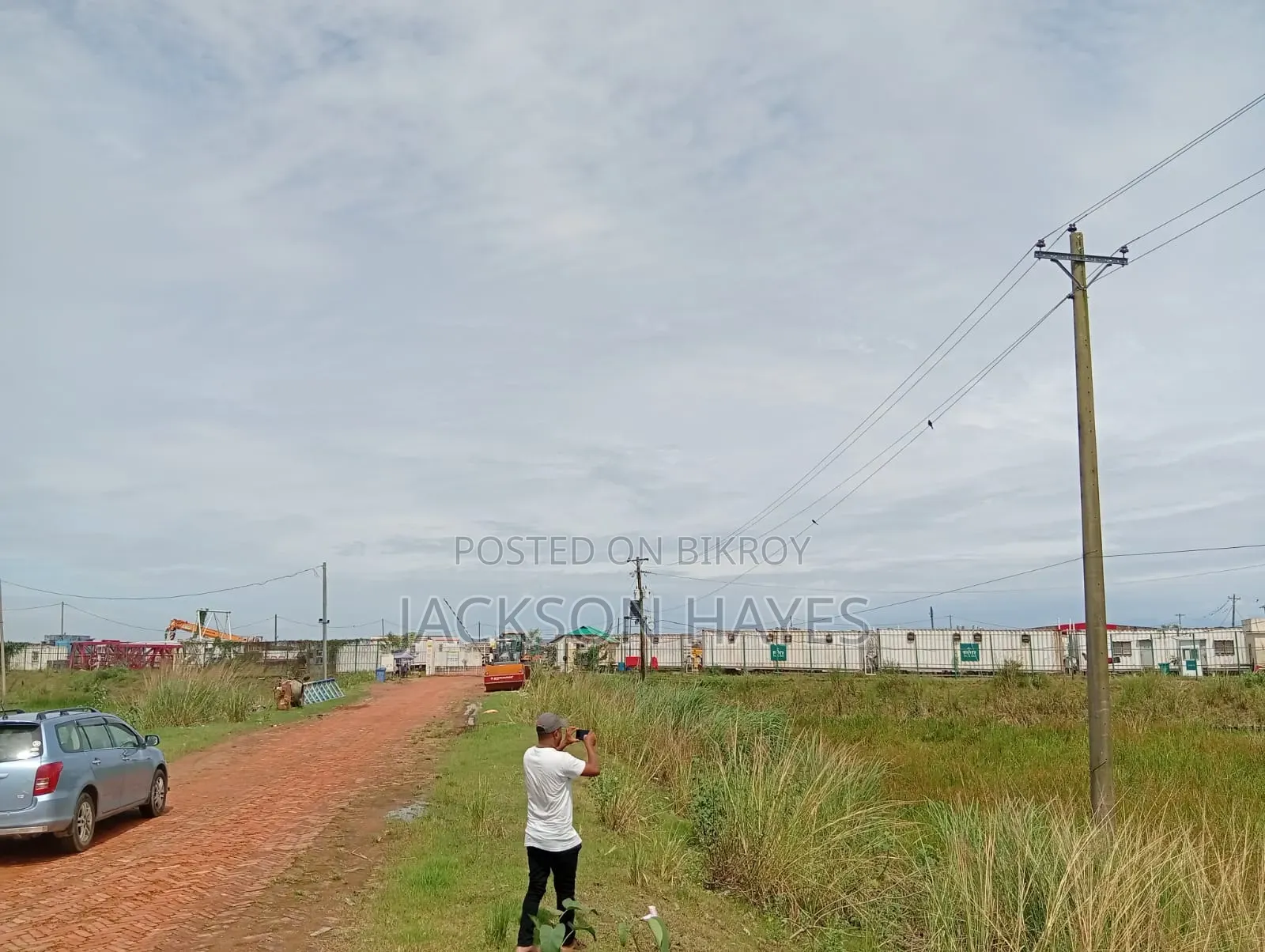 Plot suitable for establishing industry for sale.