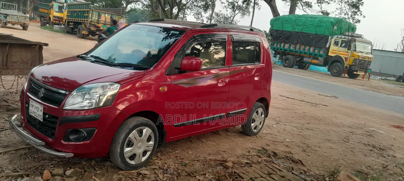 সুজুকি ওয়াগন আর ২০১৬ লাল