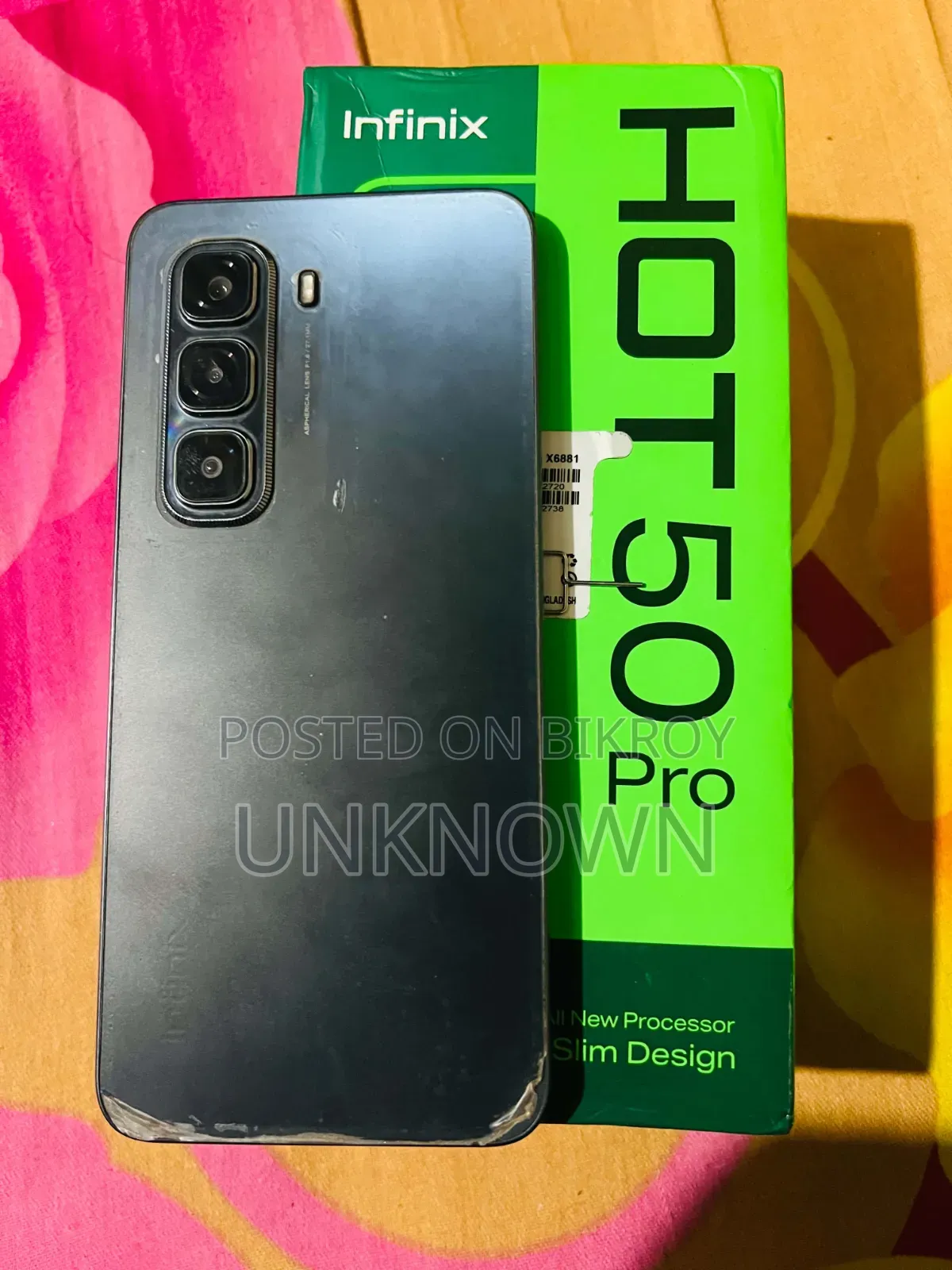 Infinix Hot 50 Pro 256 GB Black