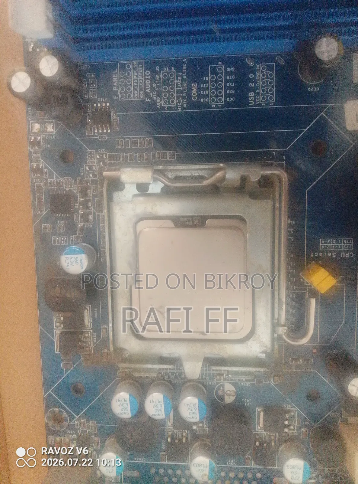 Intel Core 2 Duo Processor + Motherboard + 2GB RAM Combo Pack For Sale
