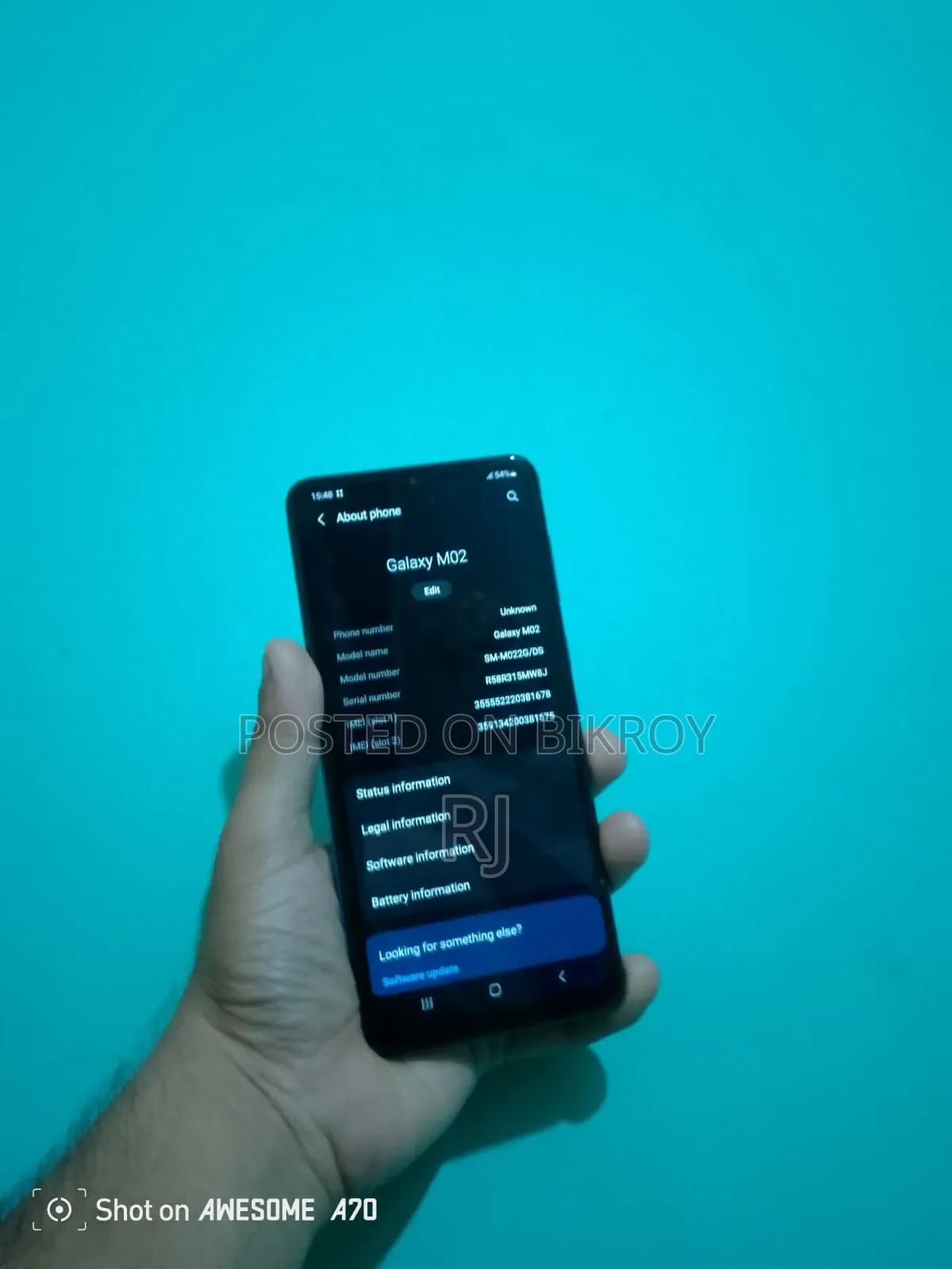 Samsung Galaxy M02 32 GB Blue