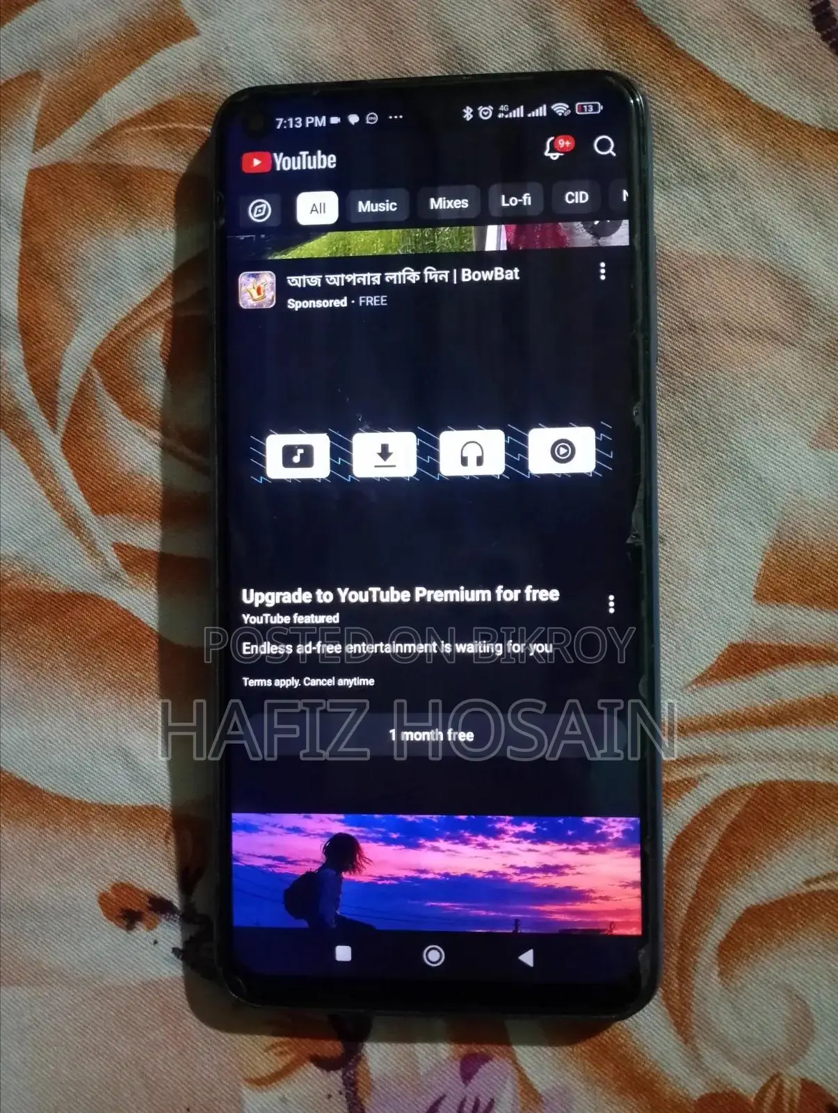 Xiaomi Redmi Note 9 128 GB Blue