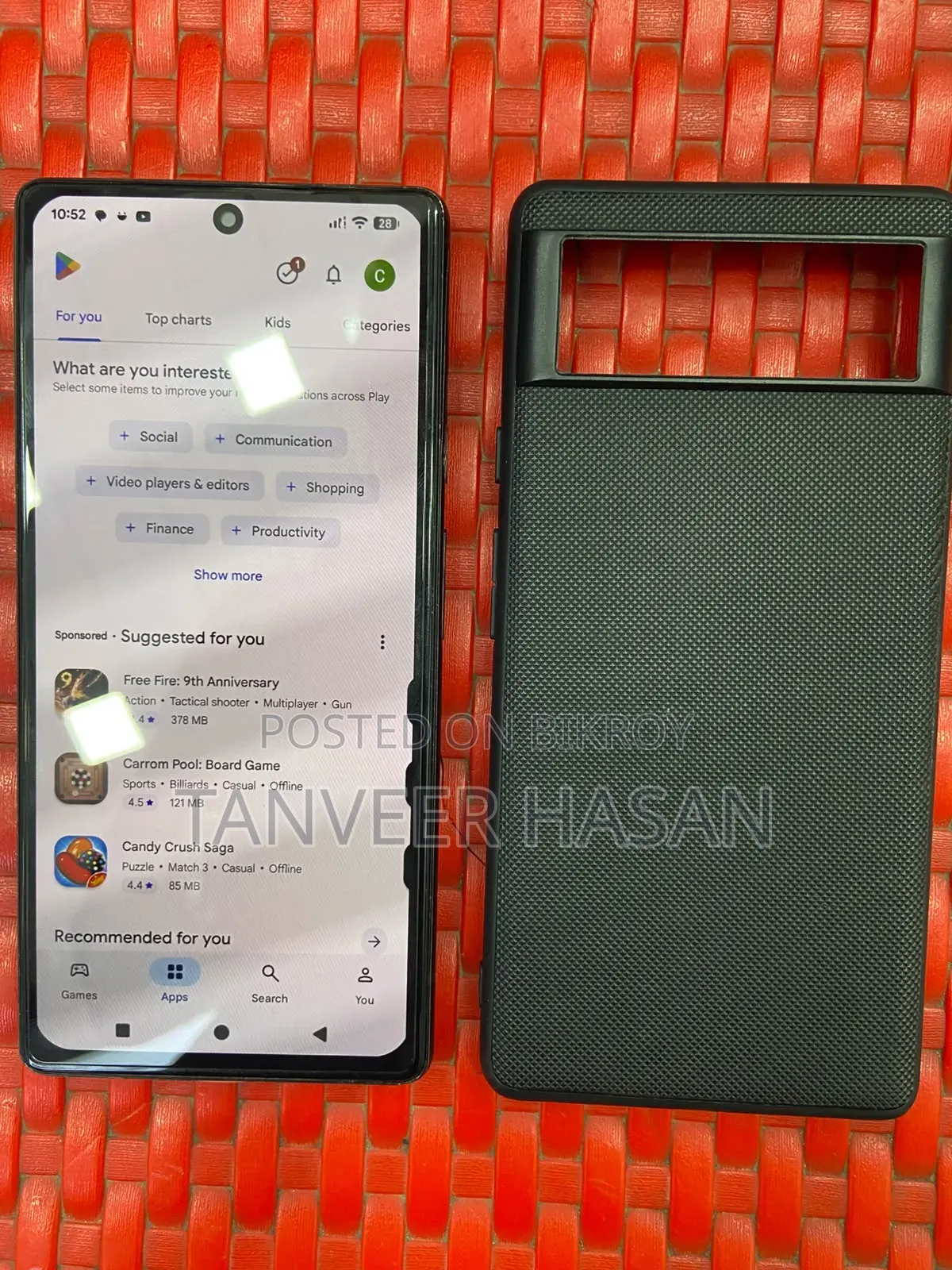 Google Pixel 6 128 GB Black