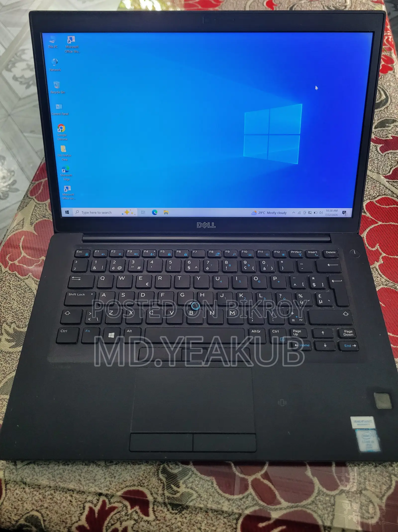 Laptop Dell Latitude 7480 16GB Intel Core I5 SSD 256GB