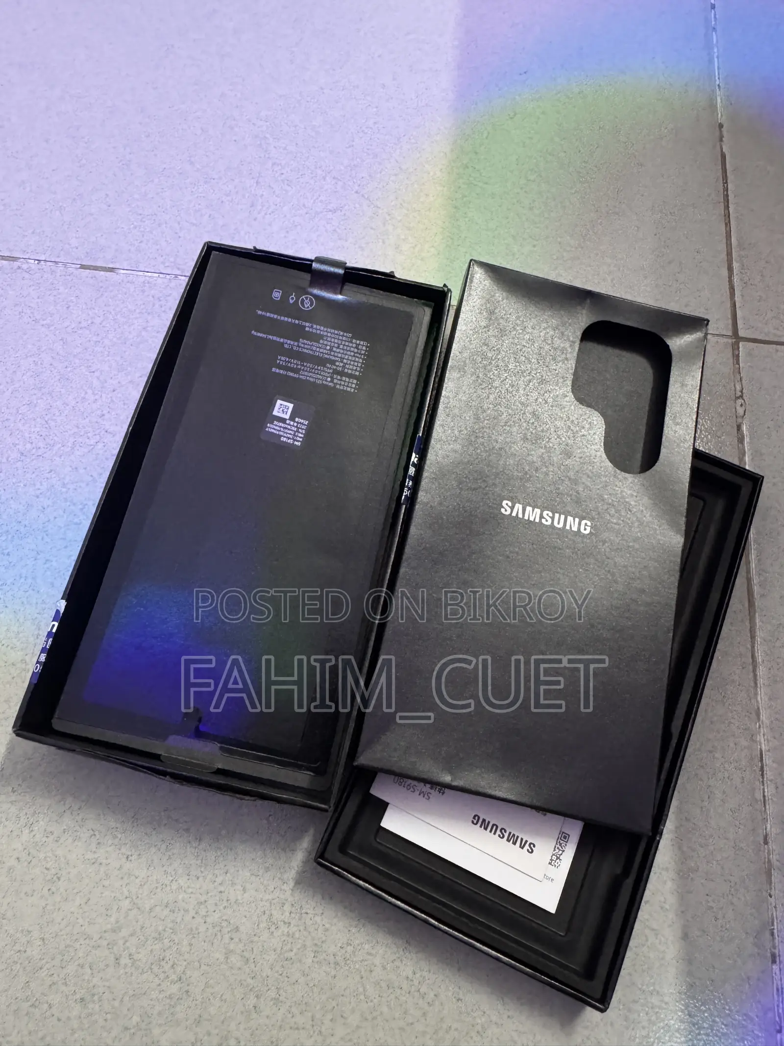 Samsung Galaxy S23 Ultra 256 GB Black