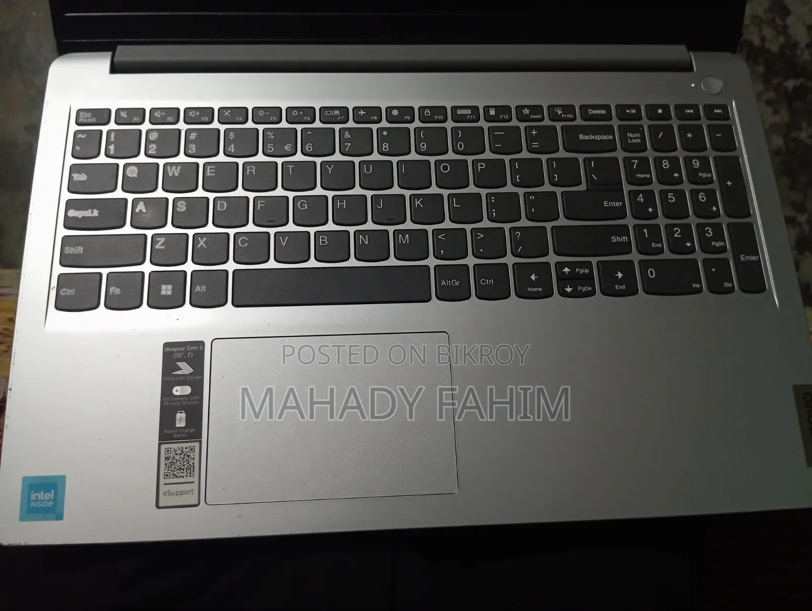 Laptop Lenovo IdeaPad 1 8GB Intel Core I3 SSD 256GB