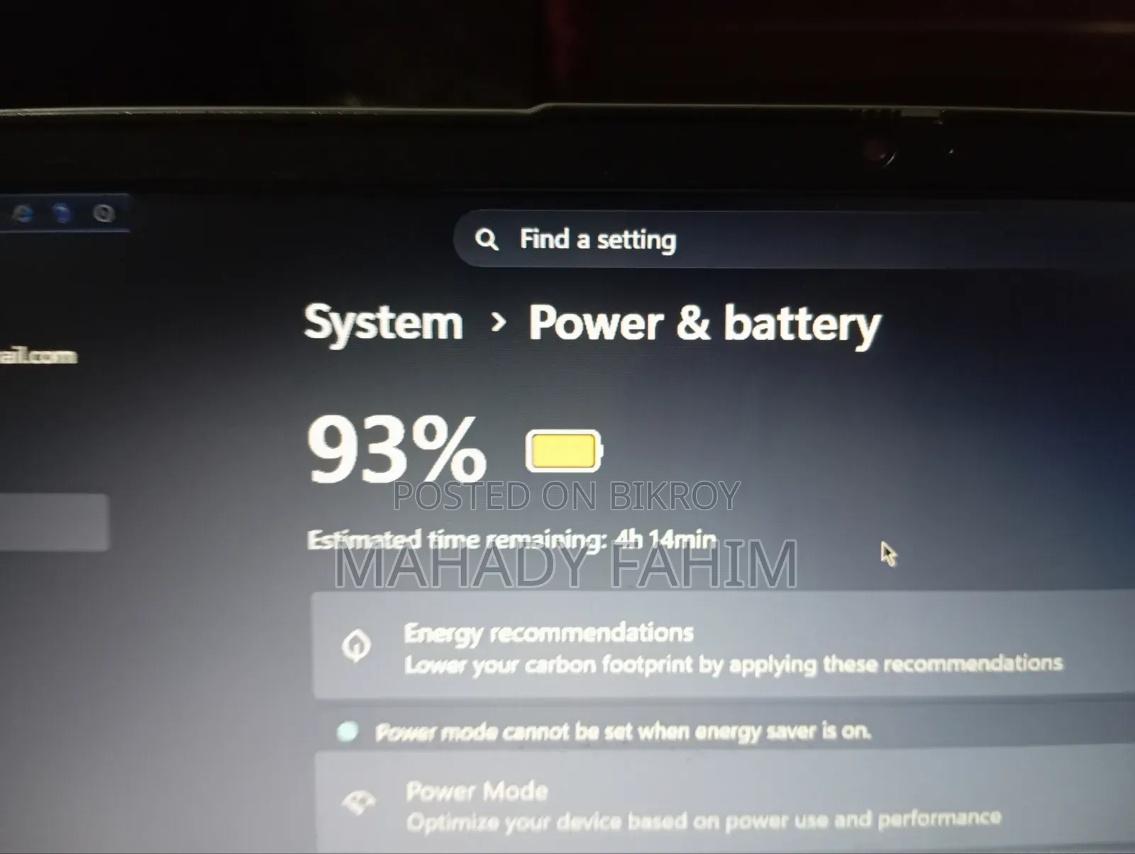 Laptop Lenovo IdeaPad 1 8GB Intel Core I3 SSD 256GB