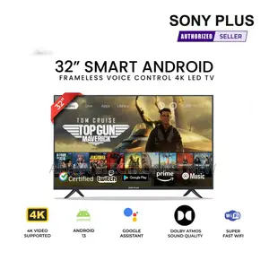 Voice Control SONY Smart TV (5 Years Guaranty) Android 32" INCH