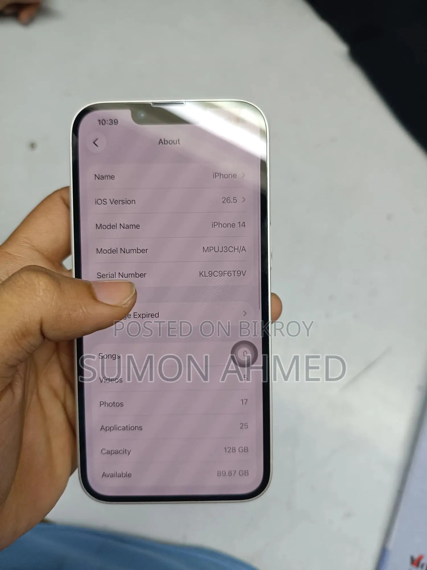 Apple iPhone 14 128 GB White
