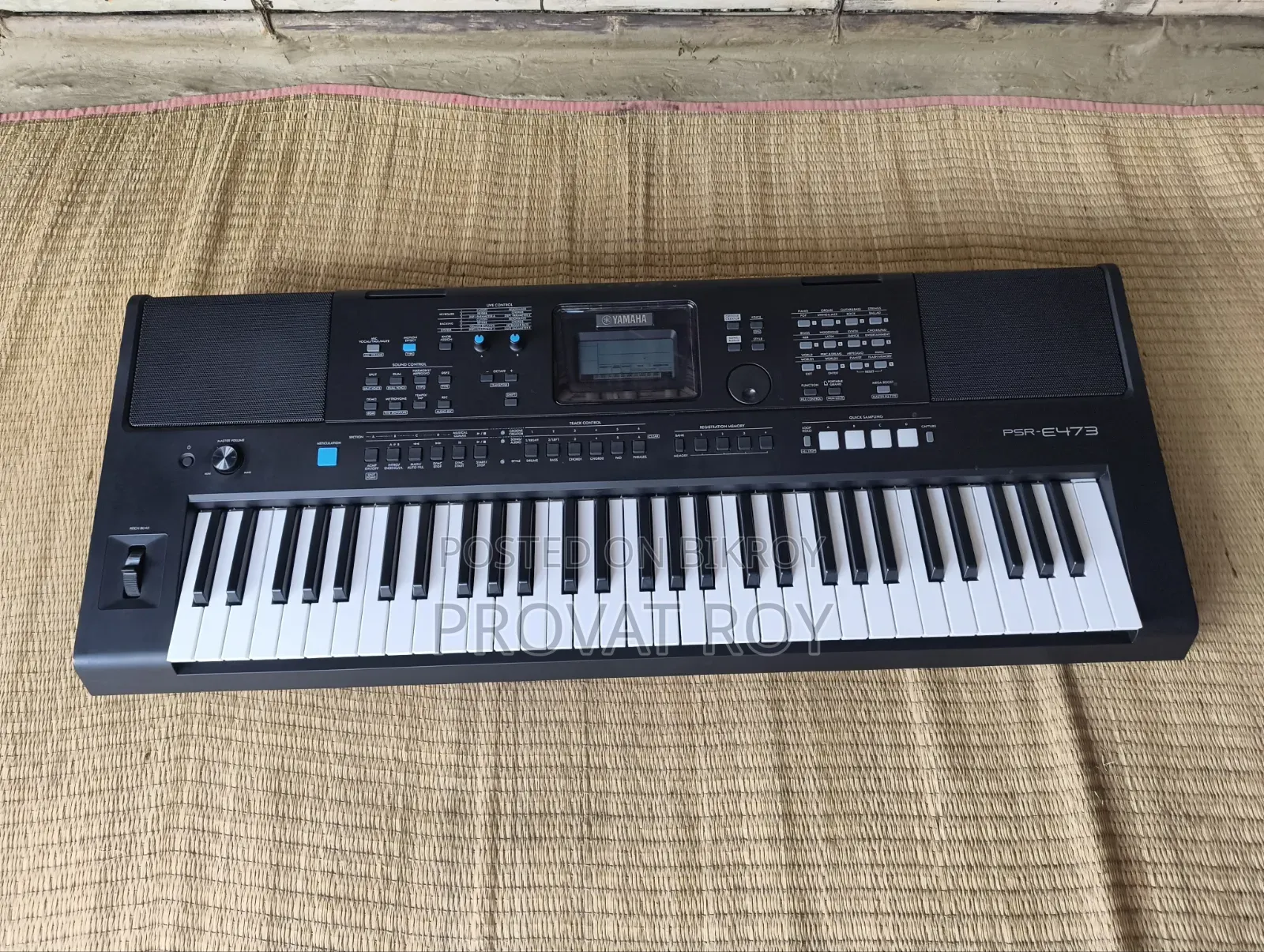 Yamaha PSR E473 মিউজিক্যাল কিবোর্ড