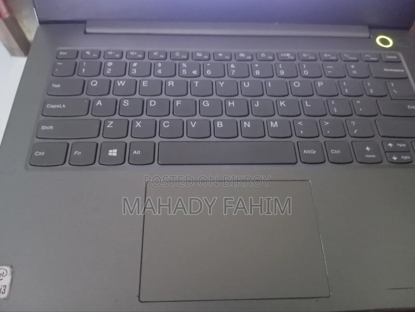 Laptop Lenovo Thinkbook 14 4GB Intel Core I3 SSD 128GB